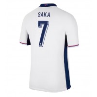 England Bukayo Saka #7 Heimtrikot EM 2024 Kurzarm